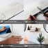 4-Sheets 3D Tic Tac Tiles Peel and Stick Self Adhesive Stick On Kitchen Backsplash Bathroom Stone Tiles (Natural White)