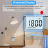 2 Pack Watt Meter Power Meter Plug for Home Energy Monitor, Electrical Usage Monitor with Backlight