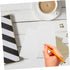 5sets 200pcs*5 DOITOOL Blank White Note Cards Index Cards White Blank Flashcards Memo Scratch Paper Study Memo