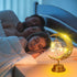 LED Moon Lamp Romantic Iron Desk Lamp Ambient Lighting Night Light Lamps for Nightstand Aesthetic Bedside Lamps Night
