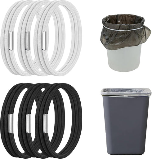 HYLIYAKI Trash Can Bands, Garbage Can Bands Fit 8-30 Gallon Trash Cans, Durable