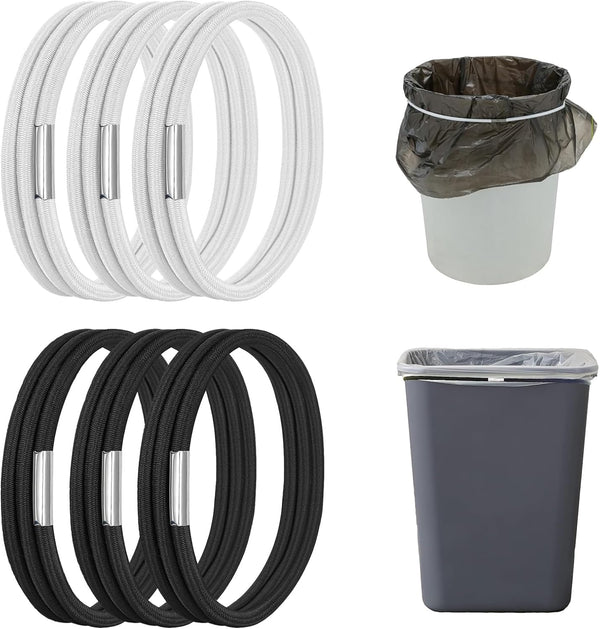 HYLIYAKI Trash Can Bands, Garbage Can Bands Fit 8-30 Gallon Trash Cans, Durable