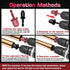 13PCS Copper Flaring Tool Pipe Expander with 5 in 1 Swaging Tool, HVAC Repairing Kit Hakkin