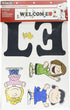 Eureka Peanuts Giant Welcome Classroom Bulletin Board Set for Teachers, 22 Pieces