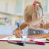 Magnetic Dry Erase White Board 11.5x17inch, Small Foldable Whiteboard for Kids, School, and Office (Pink)