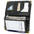 YeeCASE Server Book with Zipper Pocket, High Volume, Expandable Server Book, Money Pocket