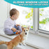 STERGDE (10 Sets), Sliding Window Locks Security Window Locks with Keys, Adjustable Aluminum Sliding Window Stops, Easy