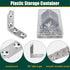 16 PCS Stainless Steel Corner Braces, 40mm x 40mm 90 Degree Right Angle Bracket Joints L Shaped Fastener with Screws