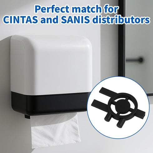 Fampery 5pcs 3-in-1 Commercial Dispenser Key Replacement for Cintas Sanis, Toilet Paper Towel Holder Key Soap
