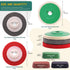Keadic 13Pcs Wool Felt Polishing Wheel Disc Kit, 100mm×8mm for 4" Angle Grinder, Buffing & Polishing Compounds