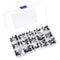 PATIKIL 18 Values Aluminum Electrolytic Capacitor Assortment Kit, 270 Pcs Low Impedance with Storage Box