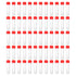 PATIKIL 60 Pack 30mL Plastic Test Tubes with Screw Cap for Lab Storage, Red Clear Vial Container