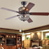 2 12 Inches Pcs Ceiling Fan Pull Chain Ornaments Light Pull Beaded Chains with Clear Acrylic Prism Ball Pendant