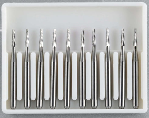 Windshield Repair Drill Bit Set – 10 Pack with Collet for Rock Chip & Crack Repair, Carbide Tungsten Included