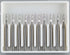 Windshield Repair Drill Bit Set – 10 Pack with Collet for Rock Chip & Crack Repair, Carbide Tungsten Included