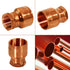 Supply Giant DDGA0120-5 Female Adapter Reducing Fitting, Sweat x FIP Connections, 1/2 X 1/4, Copper