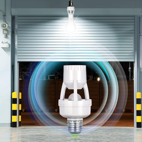 6 Bulb E26/e27 Bulb Hortsun Pieces Motion Sensor Light Socket Smart Screw in Light Outlet Compatible with Motion