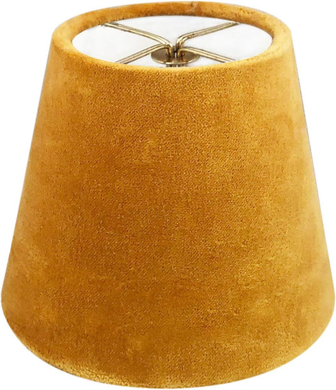 Royal Designs, Inc. CS-1107-6MU Velvet Empire Chandelier Shade, 4 x 6 x