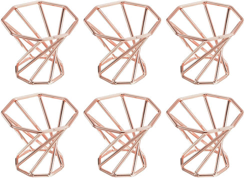 Generic Home and Garden Parts 6pcs Air Plant Holder Tillandsia Pot Base Container