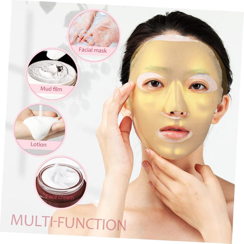 ELAYARD 3pcs Silicone Facial Mask Covers Moisturizing Steam Beauty Mask Covers for Use