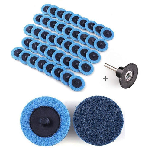 LotFancy Sanding Disc for Die Grinder, 2 Inch, 46PCS, Fine Grit Roll
