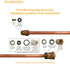 630-7755 Wall Hydrant Repair Kit, Compatible with Faucet Repair Kit 500 400 300 Series