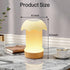 Dimmable 4 13 Night Light, Touch Lamp for Bedroom - Portable Table Bedside Lamp with Brightness Levels & RGB Colors