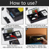 2025 Cassette Hi8, 8mm, New VHS-C to VHS Motorized Camcorder Adapter - Tape Converter for Playback on Standard VHSC