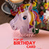 Unicorn Pop Up Birthday Card by DEVINE Popup Cards | 3D Card for Kids Mom Daughter Sister Granddaughter | Happy