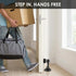 bqoeesok 2 Pack, 3M Magnetic Door Stoppers Heavy-Duty Stainless Steel Door Stop for Wall and Floor Mount, No-Drill Tape