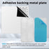Peacetream 30 Backing1.18" 2.36", Pcs Adhesive Metal Strips for Magnets, Metal Plates for Magnetic Mount with Strong