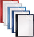 Better Office Products Ultra Durable Clear Front Report Covers, 25 Per Box, Letter Size with Fasteners, Poly Back Cover