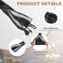 2.6ft PATIKIL Chandelier Chain Cord Cover, Velvet Cloth Fabric Chain Sleeve Decorative Cord Covers for Chandelier Wires