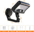 3 360 Magnetic Solar Motion Sensor Outdoor Lights, Installation Methods, Dual Solar/USB Charging, Wide-Angle Rotatable