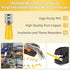 200 Pcs Yellow Female Quick Disconnects, Vinyl Insulated Spade Wire Connectors 12-10 AWG
