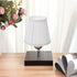 5.12 Inch ARTIBETTER Cloth Clip-on Bubble Lamp Shade Pleated Fabric Cover for Table and Floor Lamps Chandelier Lamp