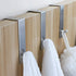 TOGU Over The Door Hook - SUS 304 Stainless Steel Heavy Duty Organizer for Coats, Towels, Clothes, Wreath (2pcs)