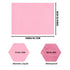3-Ply 125 Pack 13" 18" Waterproof x Pink Dental Bibs Disposable, Soft Dentist Bibs Napkin, Ideal for Medical Patients