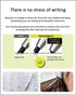 KURU TOGA Advance Upgrade Model 0.5mm White body + HB/B/2B Refills, Sticky Notes Value Set by Kuru Toga