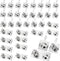 Psyqtsuary 12 Pairs Battery Contacts AA Battery Springs Battery Negative to Positive Conversion
