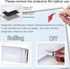 Dry Erase White Board Sheet, 16" x 34", Self-Adhesive for Wall, Fridge, Glass, Magnetic, Includes Markers, Eraser,