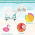 Hello Summer Bulletin Board Decoration Set, Summer Theme Borders, Beach Paper Cutouts for Classroom Decor