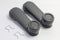 Performance PFM-353353 Gray Window Crank Handles | Pair for Various Nissan Trucks and SUVs