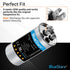 50+10 uf 370-440VAC ±5% Volts Round Run Start Capacitor, Electric Replacement Part by BlueStars for HVAC