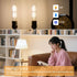 Dimmable E26 T10 Bulb Bulbs 6W(60W Bulb Bulbs Light,Chandelier,Hutch,4000K 600LM,4 Pack LED Tube Light