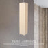 Uonlytech Japanese Paper Floor Lamp Shade: Foldable Replacement Lampshade for Standing Lamp, Light Yellow Decorative
