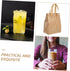 50pcs Insulated Lunch Bags for Women Insulated Drink Carriers Pouches for Milk Tea Beverages Sturdy Handle Reusable
