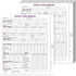 Glenmal 30 Pcs Confidential Employee Record Folders, 9.5 x 11.5'' Payroll Record Organizer for Company Office