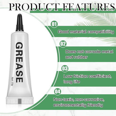 Conelist 8 0.35oz. Pcs Each Garage Door Lubricant Spray, White Lithium Grease, Screw Drive Lube Lubricant Garage Door