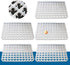 SHATUOA 5Pcs 88 Eggs Incubator Tray, Portable Chicken Trays Shipping Carton Poultry Flat Incubator Tray Rooster